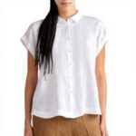 United Colors of Benetton Camicia 5bmldq06v Camicia Donna (Pacco da 1)