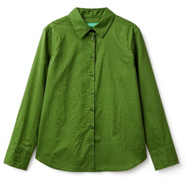 Camicia donna United Colors of Benetton cotone comoda