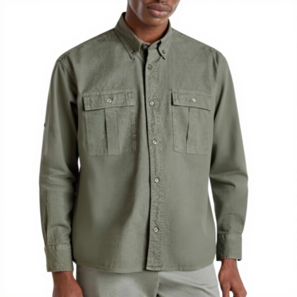 Camicia button down Uomo United Colors of Benetton Verde