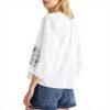 Camicia Donna United Colors of Benetton cotone ricami