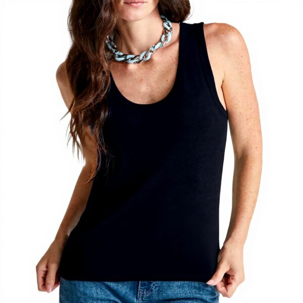 Canotta United Colors Benetton cotone slim fit donna