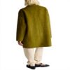Cappotto Donna United Colors of Benetton misto lana verde