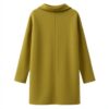 Cappotto Donna United Colors of Benetton misto lana verde