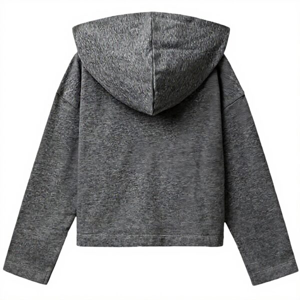 Felpa con cappuccio bambine United Colors of Benetton cotone
