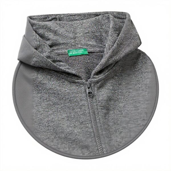 Felpa con cappuccio bambine United Colors of Benetton cotone