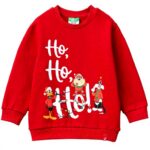 Felpa con cappuccio bambini United Colors of Benetton cotone