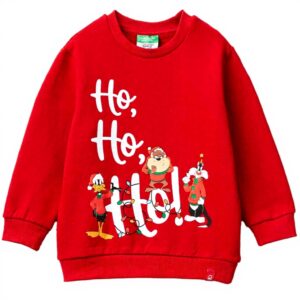 Felpa con cappuccio bambini United Colors of Benetton cotone