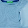 Felpa con cappuccio bambini United Colors of Benetton blu-3