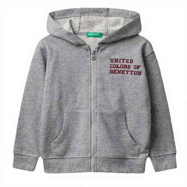 Felpa con cappuccio bambini United Colors Benetton cotone
