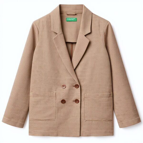 Giacca Donna United Colors Benetton Lino Cotone Design