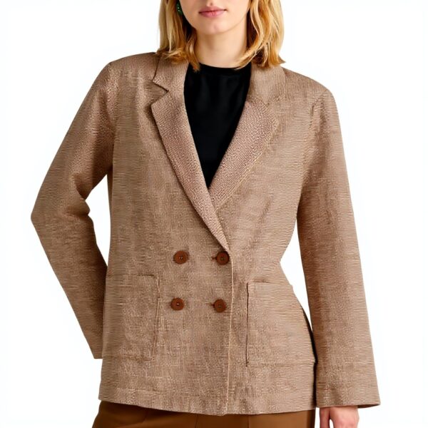 Giacca Donna United Colors Benetton Lino Cotone Design