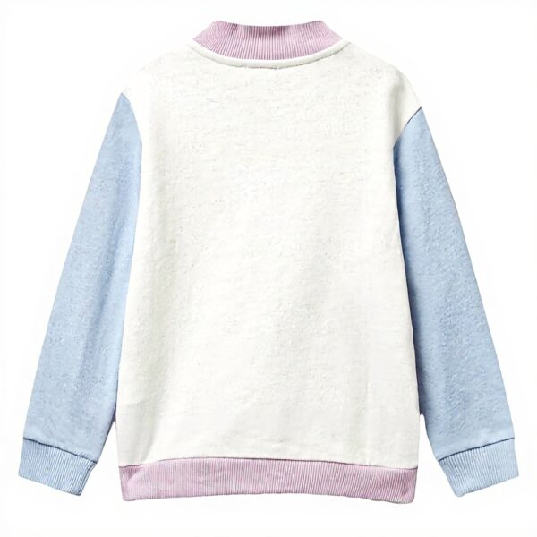 Felpa senza cappuccio bambine United Colors Benetton cotone