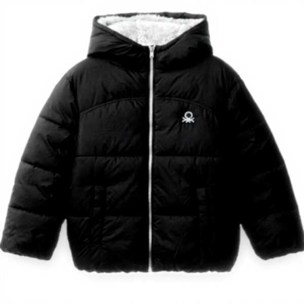 Giubbotto Bambino United Colors Benetton Nero Imbottito