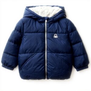 Giubbotto Bambino United Colors Benetton Blu Imbottito