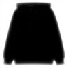 Felpa con cappuccio bambino Benetton cotone nero 3J68C204V
