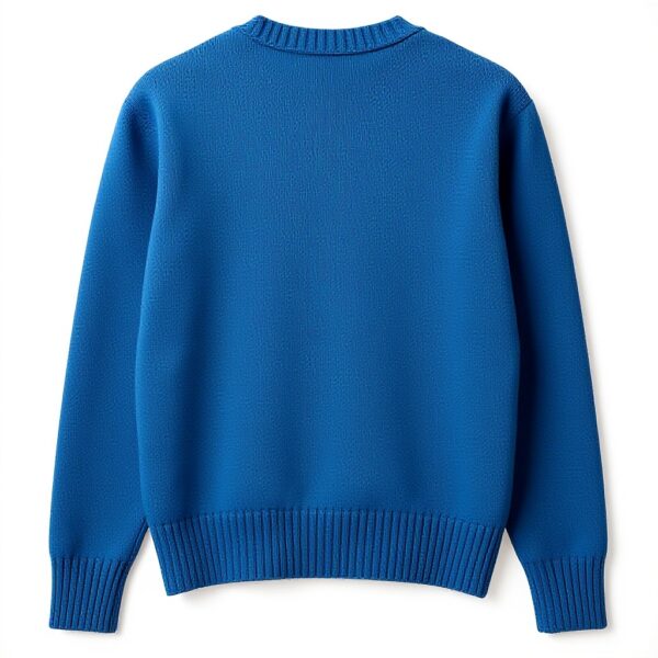Maglione donna United Colors Benetton lana vergine blu XL