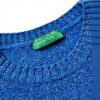 Maglione donna United Colors Benetton lana vergine blu XL