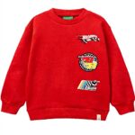 Felpa Bambini United Colors Benetton Cotone Girocollo