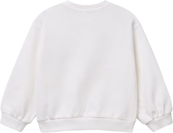 Felpa Bambine United Colors Benetton Cotone Ricamo-1