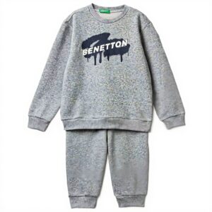 Pantaloni bambini United Colors Benetton cotone completo