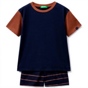 United Colors of Benetton Pig(t-ShirtShort) 30960p08r Set di Pigiama Bambini e Ragazzi