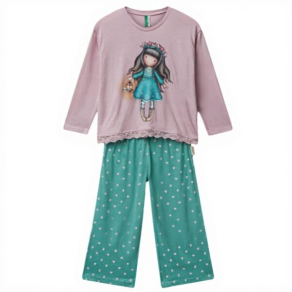 Pigiama due pezzi United Colors Benetton bambine cotone