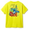 T-shirt Bambini United Colors Benetton Cotone Organico Blu