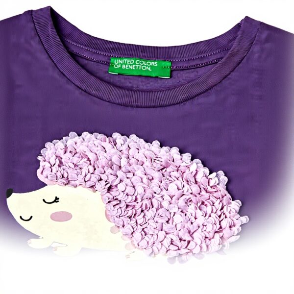 T-shirt Bambine United Colors Benetton Cotone Stampa