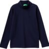 T-shirt bambini United Colors of Benetton cotone ricamo logo-0