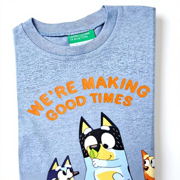 T-shirt bambini United Colors of Benetton cotone organico