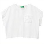 United Colors of Benetton T-Shirt Donna Cotton Boxy Fit