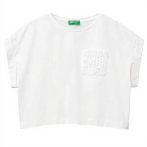 United Colors of Benetton T-Shirt Donna Cotton Boxy Fit