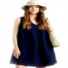 Abito donna United Colors of Benetton lino scollo V casual