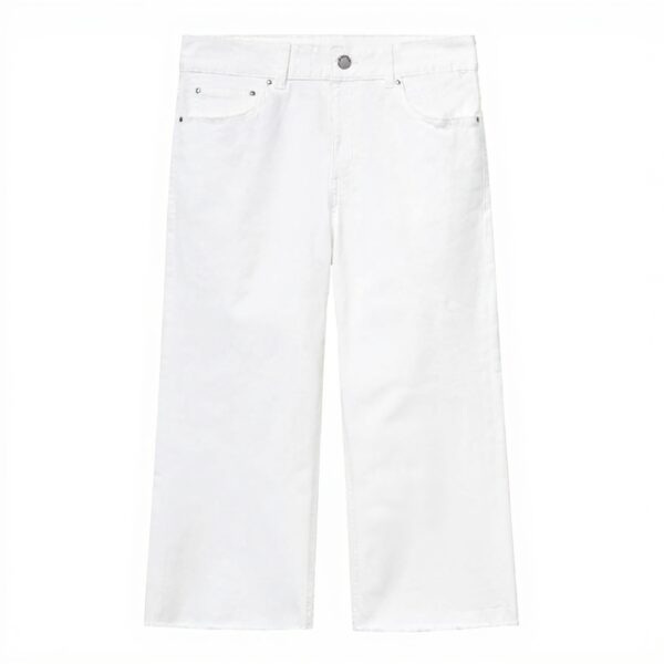 Jeans Donna United Colors of Benetton Cotone Elastan Nero