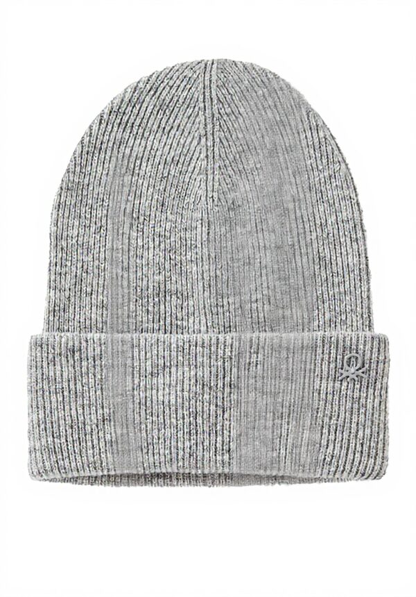 Cappello Unisex Benetton Bambini Ragazzi Lana Logo