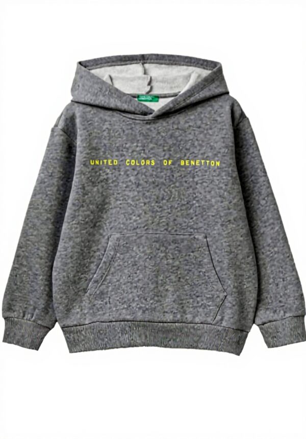 Felpa con cappuccio bambini United Colors Benetton cotone
