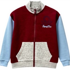 United Colors of Benetton Giacca M/L - Zip Felpa Bambini