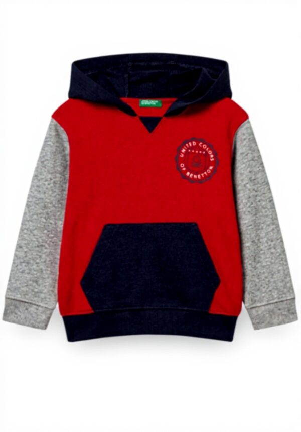 United Colors of Benetton Maglia C/CAPP. M/L Felpa Bambino