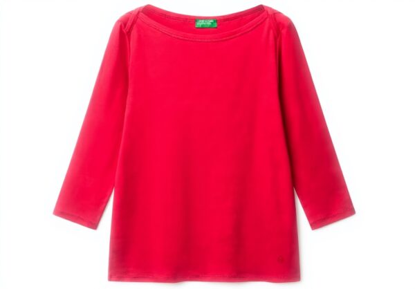 Canotta Donna United Colors Benetton Verde Rosso Maglia