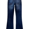 Benetton Pantaloni Donna Denim Stretch Flare 5 Tasche-2