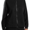 Felpa con cappuccio Benetton donna cotone comfort fit-0