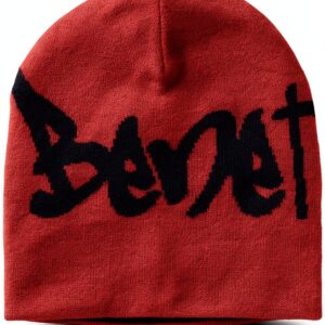 Berretto Benetton Bambini Intarsiato Reversibile Colori-0
