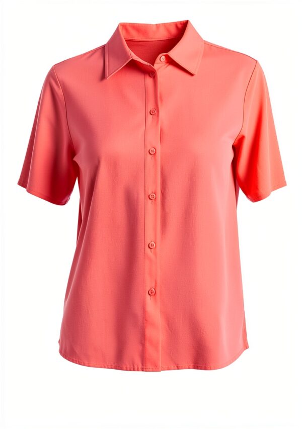 Camicia Viscosa Benetton Donna Colletto Classico Maniche 3/4-4