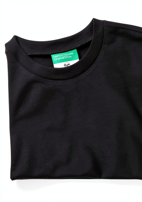 T-shirt Benetton bambini cotone stampa multicolore-1