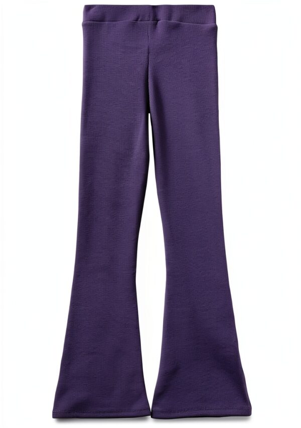 Leggings flare Benetton cotone elastan spacchetto bambine-1