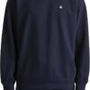 Felpa Benetton Uomo Girocollo Cotone Patch Logo-4