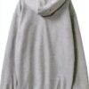 Felpa Uomo Benetton Zip Cappuccio Cotone Organico Verde-2