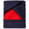Felpa Benetton zip cotone collo alto ragazzi stampa logo-2