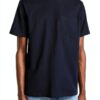 T-shirt Uomo Benetton Cotone Biologico Blu Giallo-2