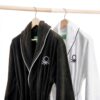 Accappatoio United Colors of Benetton Nero Cotone Uomo-5